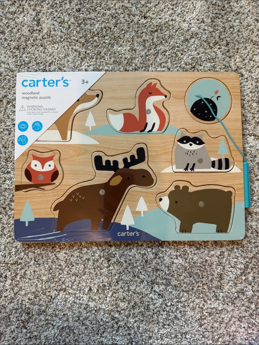 Carter's Woodland Animal Magnetic Puzzle
